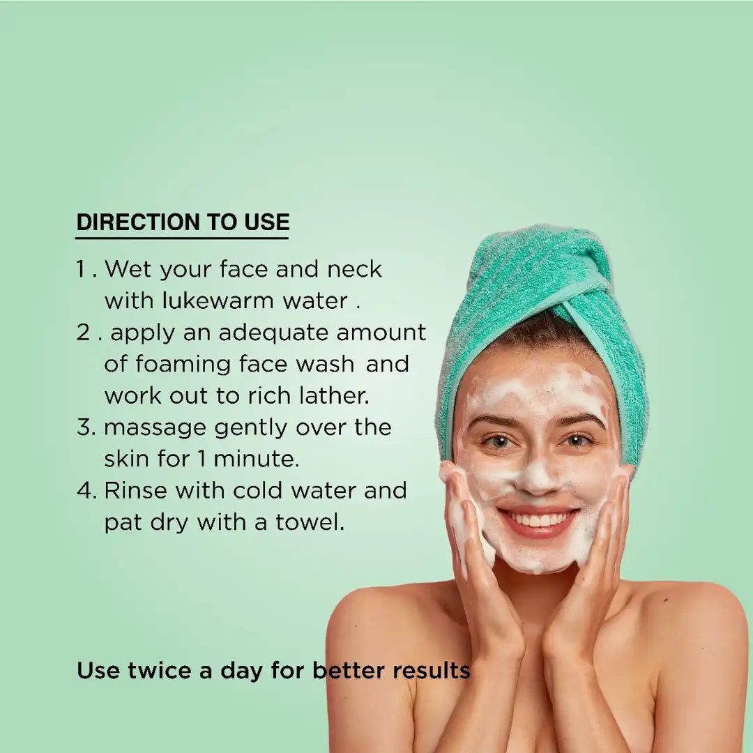 HENZOCARE FOAMING FACEWASH | 100ml